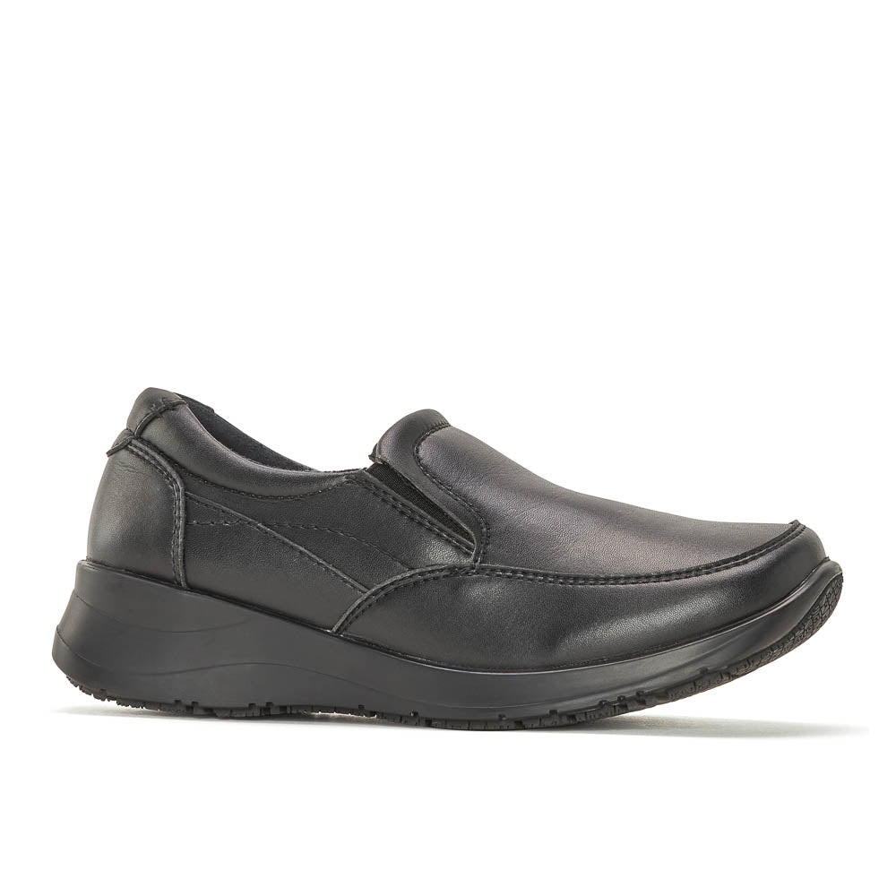 Black slip proof shoes best sale