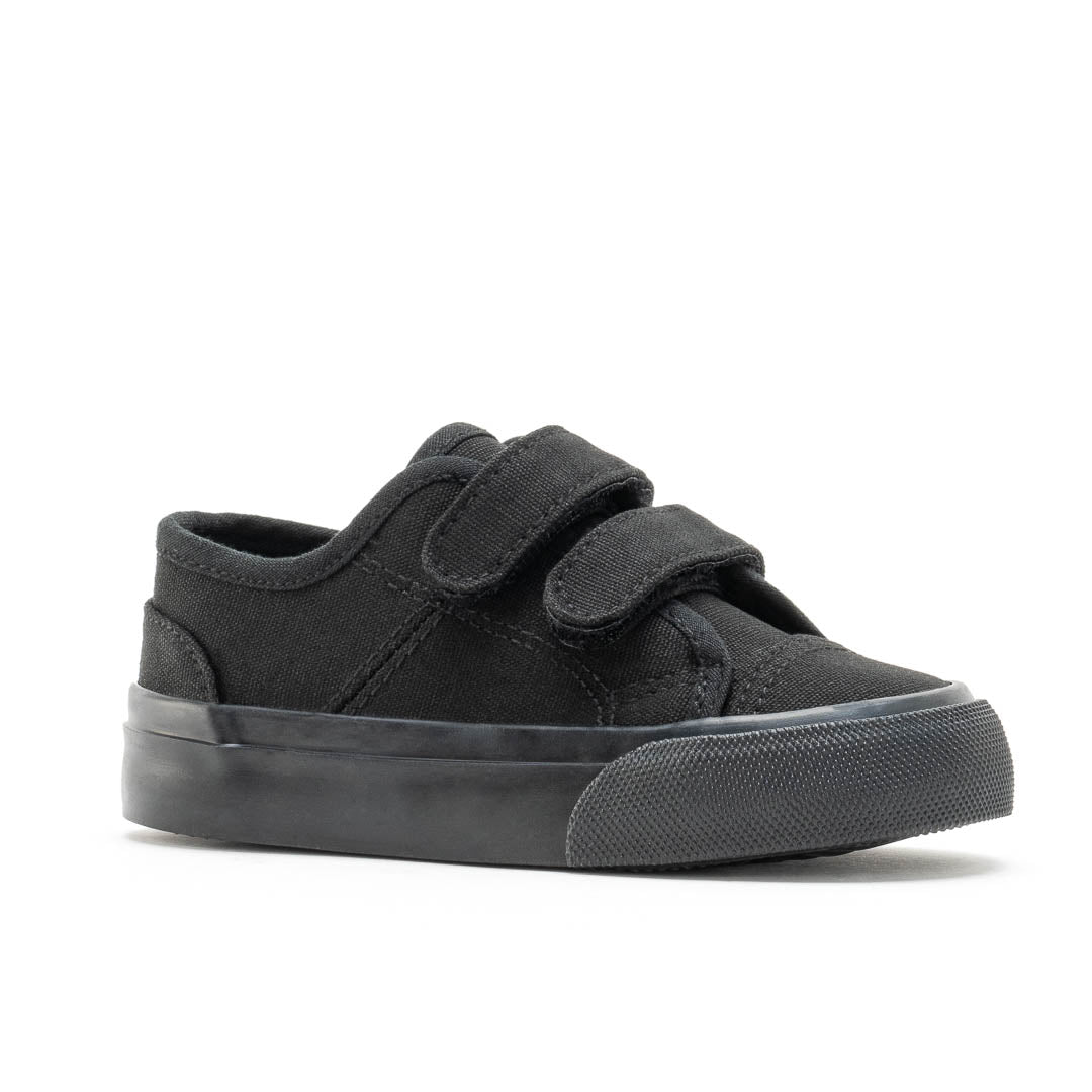 Black velcro tennis shoes hotsell