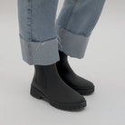 119283-01-INEZ-thumbnail-INEZ-Women's Rainboots and Rainwear-Chelsee-Yellow Shoes