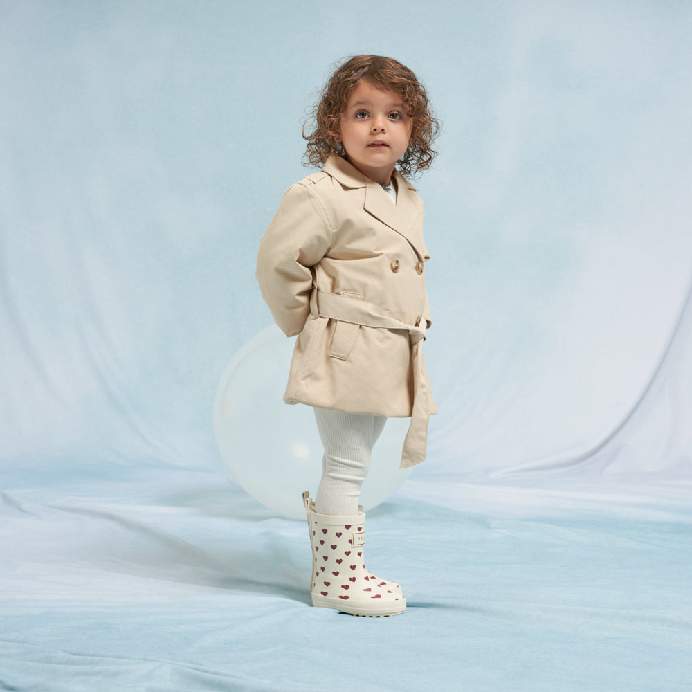 Infant raincoat and boots best sale