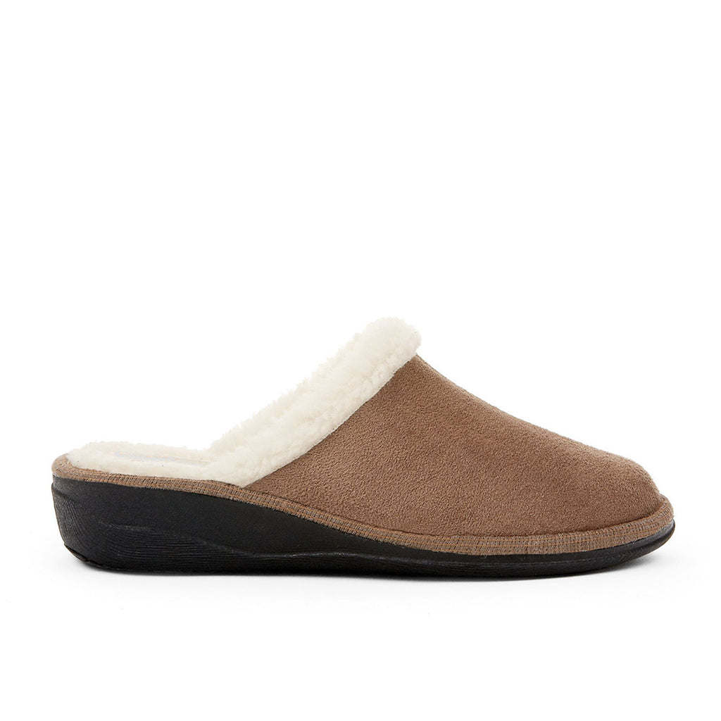 Juno Riverland Essentials taupe 107554-25 gender-womens type-slippers