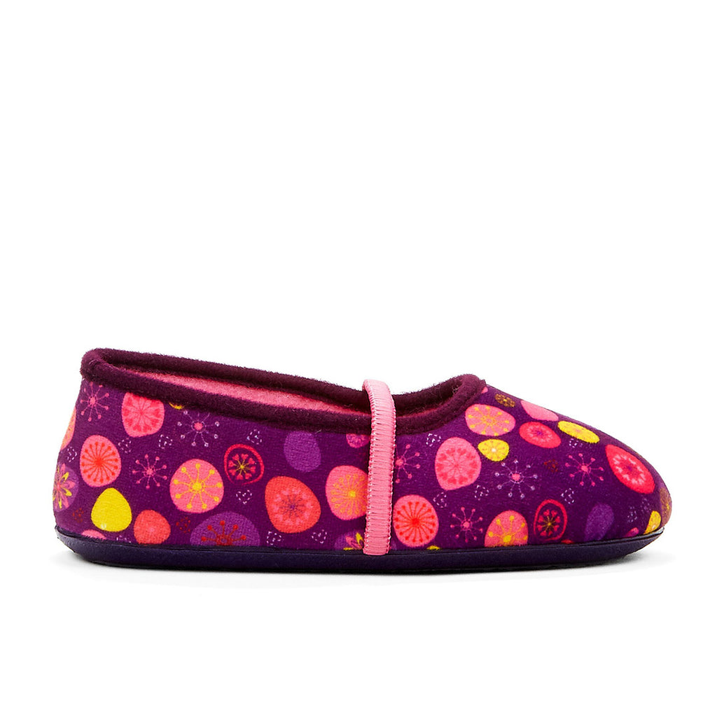 Brou Jeva purple 108204-97 gender-girls type-toddler style-slippers