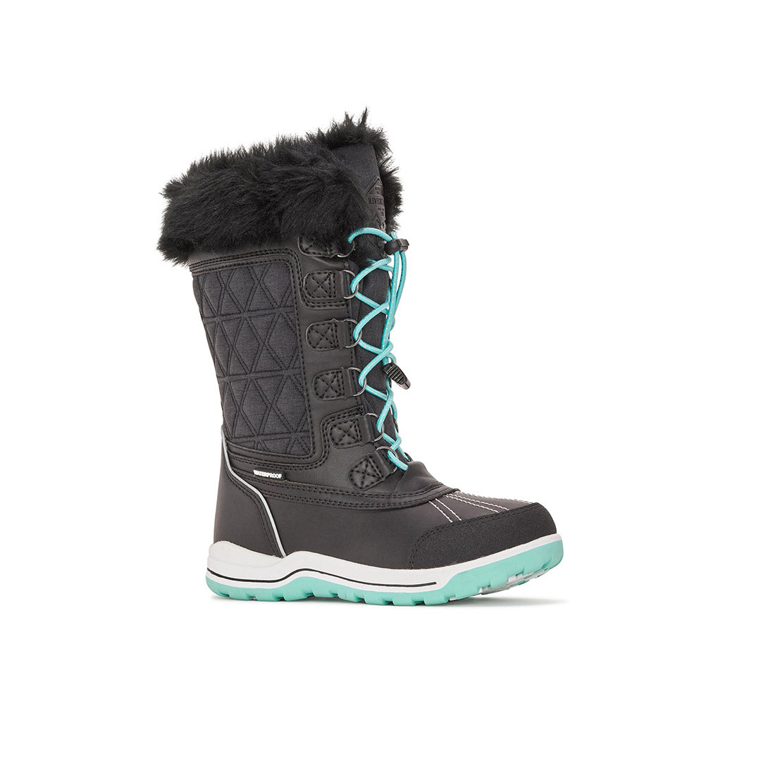 Yellow Shoes | Junior Kids Winter Boots | Frozie | 114235-74-FROZIE-2-Frozie-Junior Kids Winter Boots-Riverland-Yellow Shoes