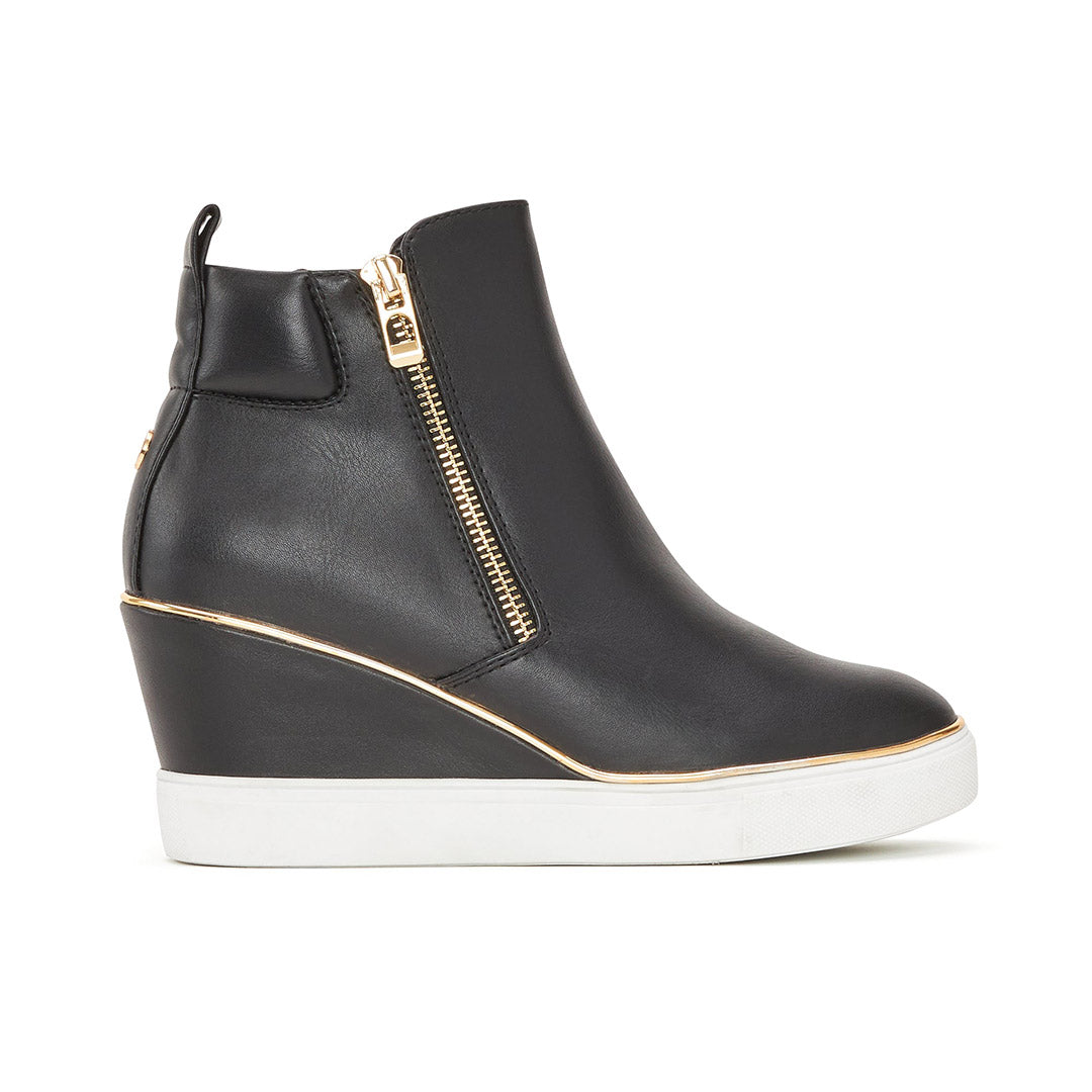 Leather wedge shoes online