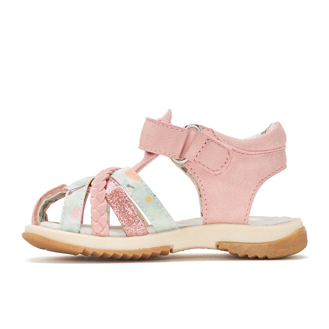 Yellow Shoes | Baby Sandals | Pinky | 114836-68-PINKY-3-Pinky-Baby Sandals-Yellow-Yellow Shoes