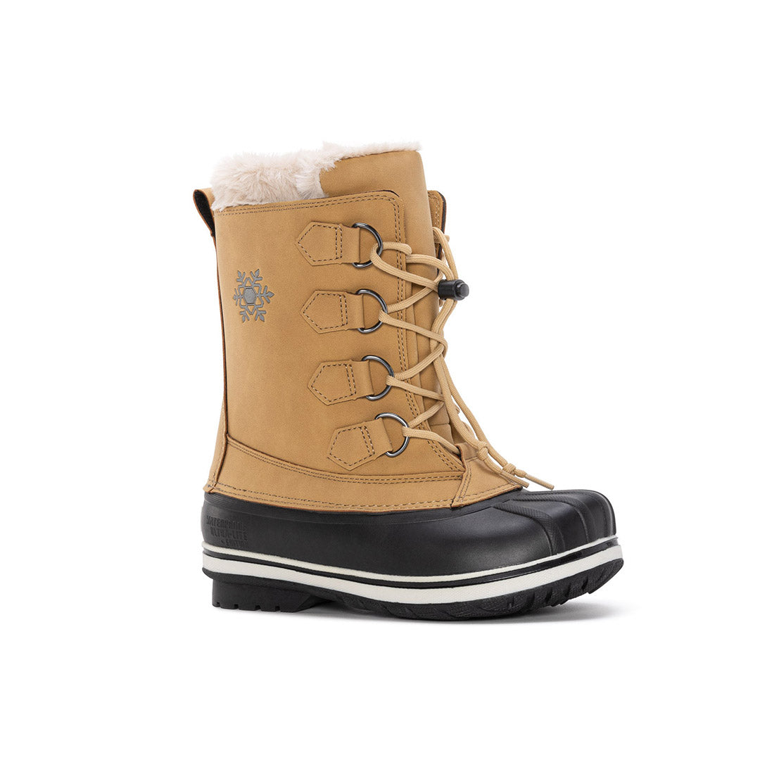 Yellow Shoes | Junior Kids Winter Boots | Lena | 115579-21-LENA-02-Lena-Junior Kids Winter Boots-Konkrete-Yellow Shoes